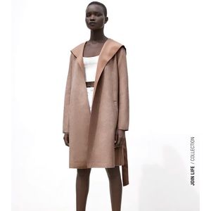 ZARA Faux Suede Jacket